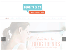 Tablet Screenshot of blog-trends.com